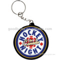 High welcome gift pvc keychain/3d rubber keychin/soft rubber keychain